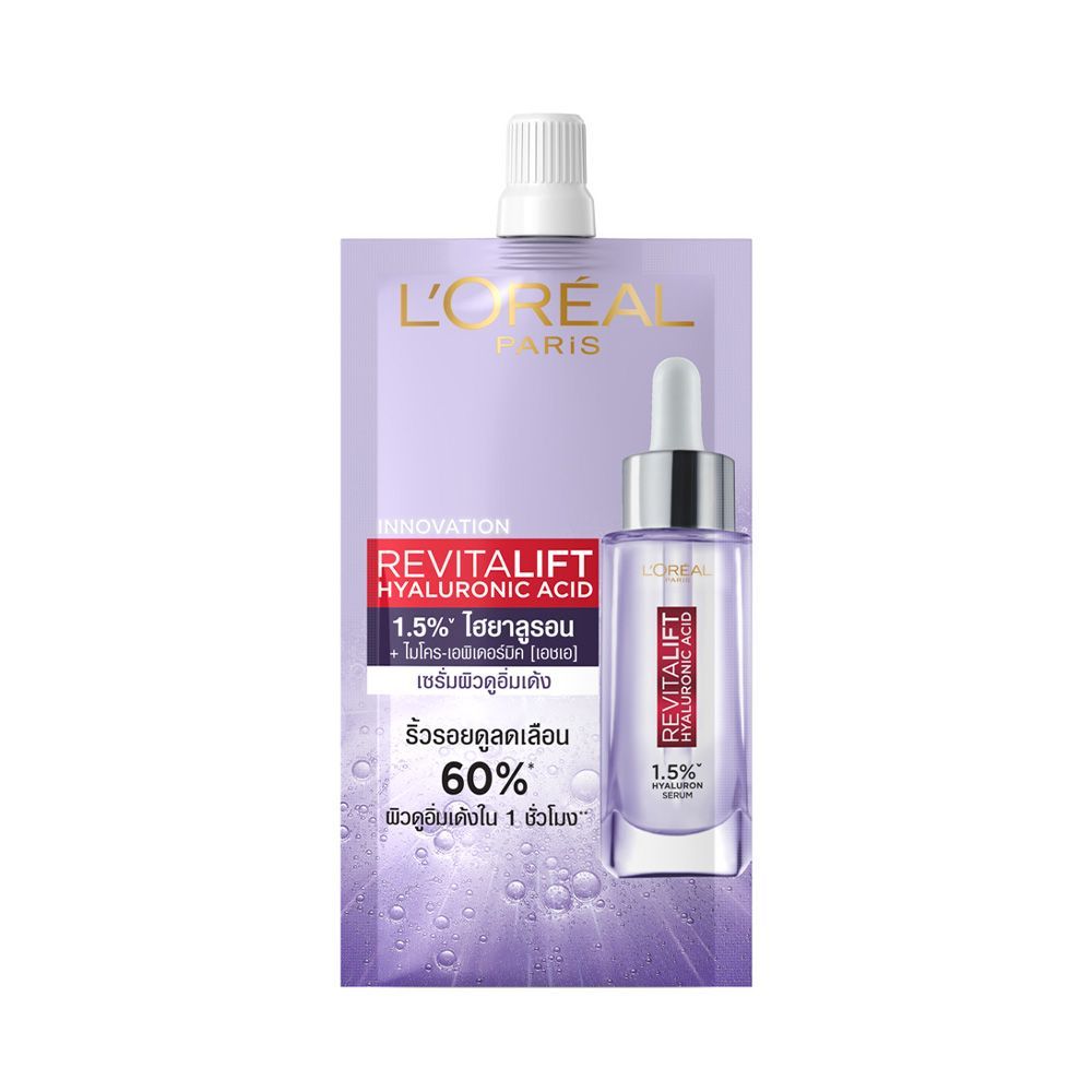 ลอรีอัล เซรั่ม รีไวทัลลิฟท์ ไฮยาลูรอน6มล LOREAL SERUM REVITALIFT HYALURON 6ML