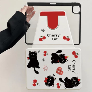 เคสหมุนได้ 360 องศา สำหรับ Fo iPad 11''(2025) 10''(2022) 10.2''(2021/2020/2019) 9.7''(2017/2018) พร้อมช่องใส่ปากกา