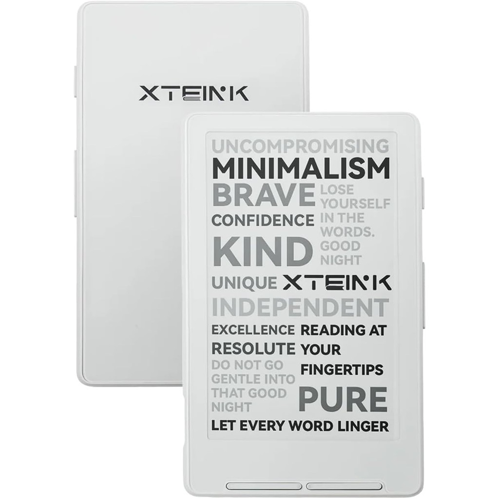 XTEINK X4 E-Book Reader, 4.3" Portable Pocket E-Ink eReader, 16GB Storage