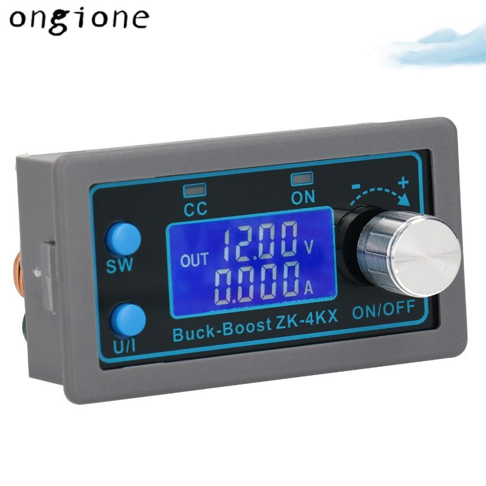 จัดหาโปรแกรม ONGIONE DC, 5-30V ถึง 0.5-30V โมดูลจ่ายไฟเพิ่มแบบปรับได้, จอแสดงผล LCD แรงดันไฟฟ้าคงที่ Anti-Reverse Buck Boost Converter ห้องปฏิบัติการ