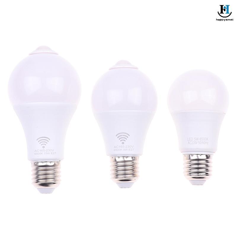 [GA] E27 PIR Motion Sensor Lamp หลอดไฟ LED พร้อม Motion Sensor Motion Detector Night Light [TH]