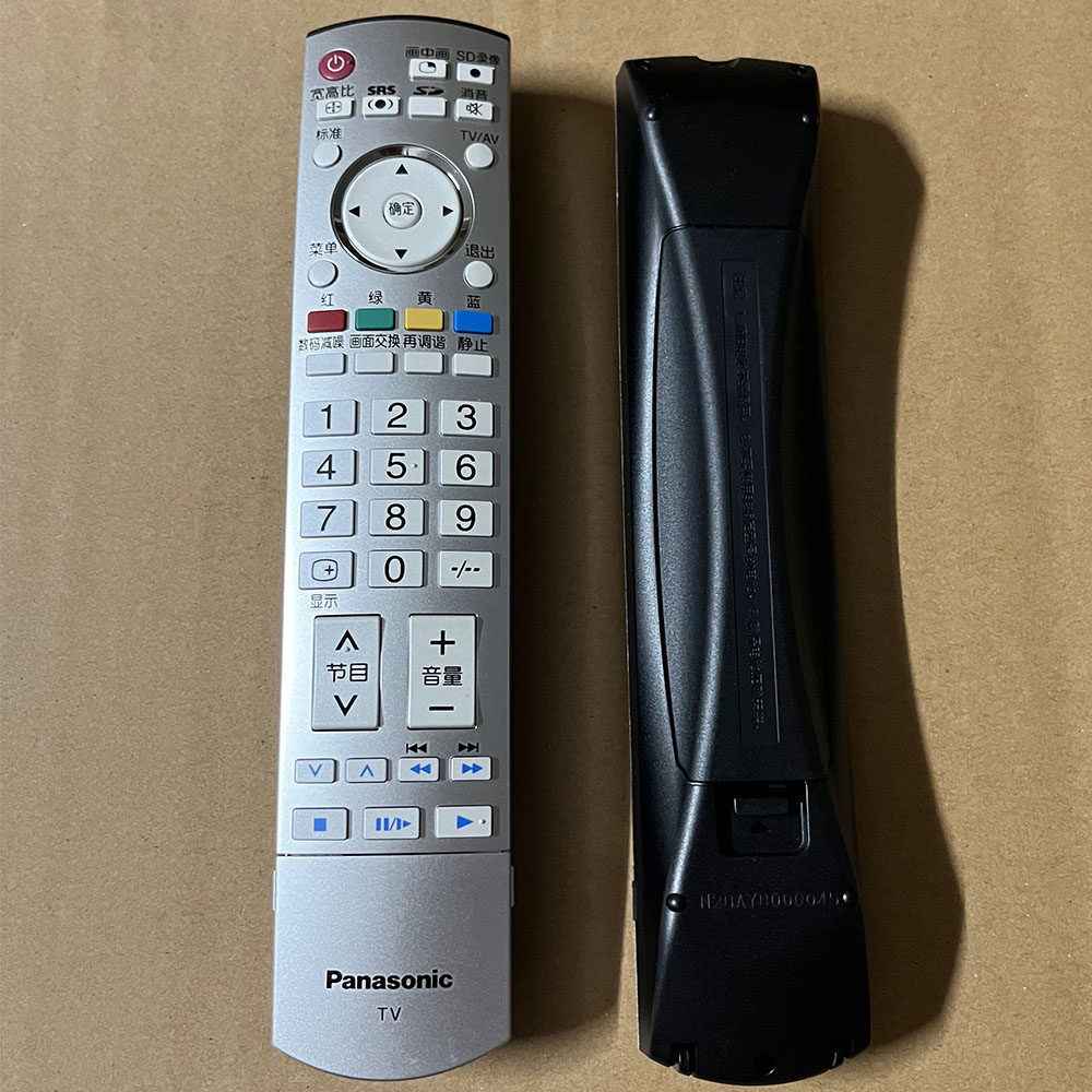 รีโมทคอนโทรลทีวีพลาสม่า Panasonic ของแท้ TH-42PV500C 50PV500C 58PZ700C