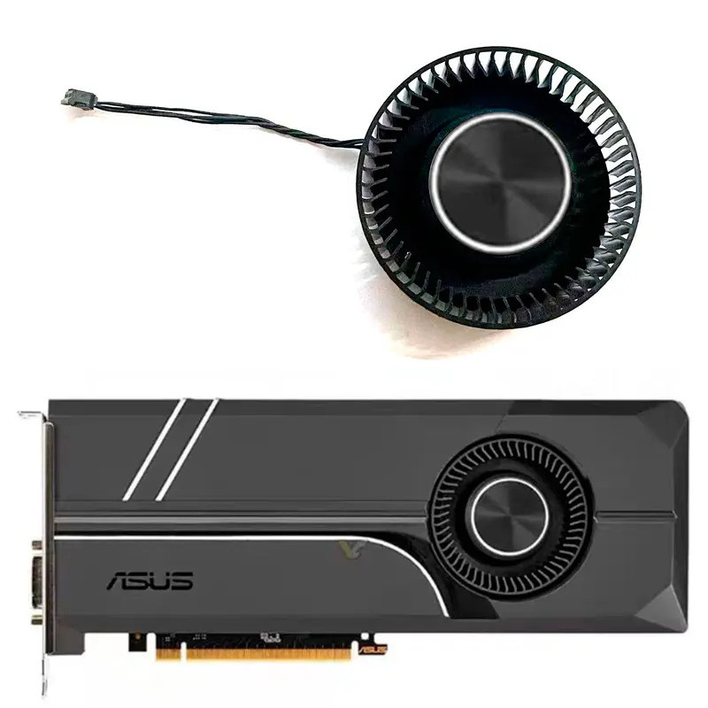 4pin 66 มม.PLB06625B12HH เหมาะสําหรับ ASUS Turbo GTX 1060/1070/1070ti/1080ti กราฟิกการ์ดพัดลมระบายคว