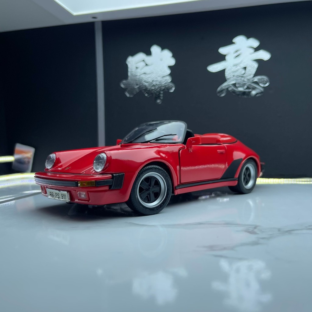[สต๊อกพร้อม ติดต่อหากคุณมีคําถามใดๆ] Maisto 1: 18 Porsche 911 Speedst