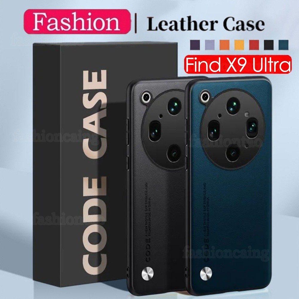 ปลอกสําหรับOppoค้นหาX 9 X9 Ultra X9s Pro X9Ultra X9sPro X9Pro FindX9Ultra FindX9sProสีทึบหนังเคสโทรศ