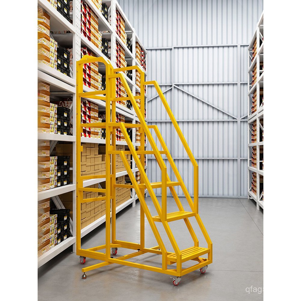 Side High Vehicle Pick-up Wheel Workshop สามารถป้องกันแพลตฟอร์ม Disassembly Mobile Work Boarding Wor