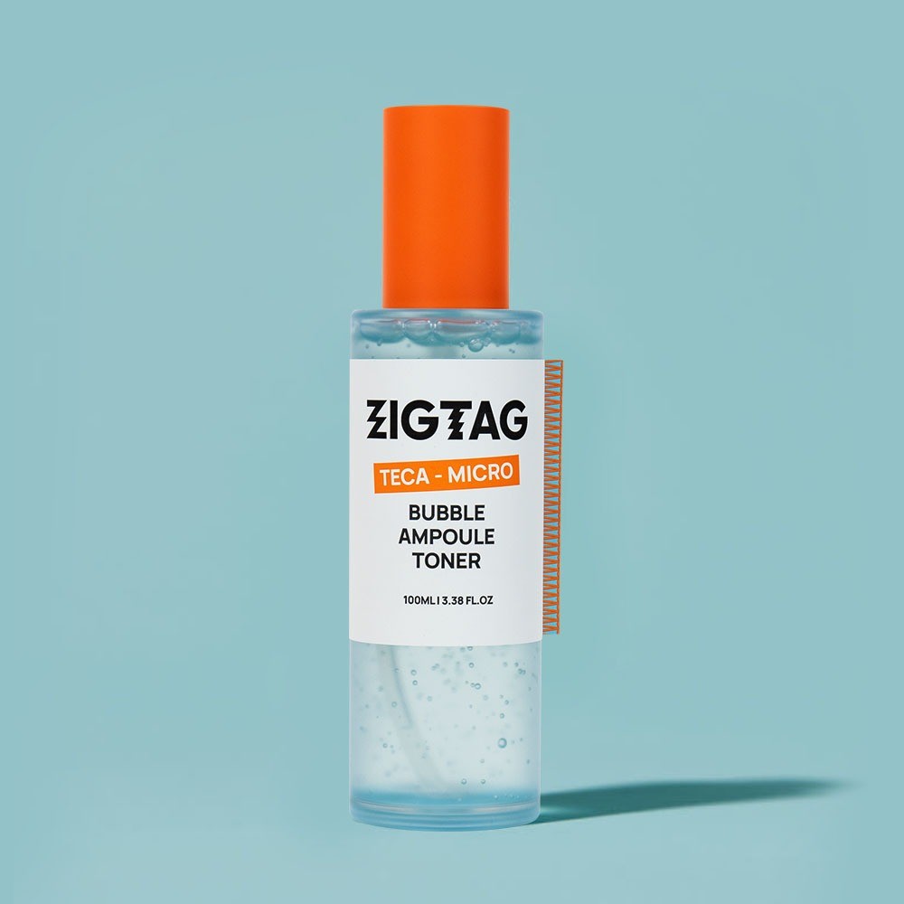 ZIGTAGTeca-Micro Bubble Ampoule Toner Centella Hydrating Skin Toner 100ml