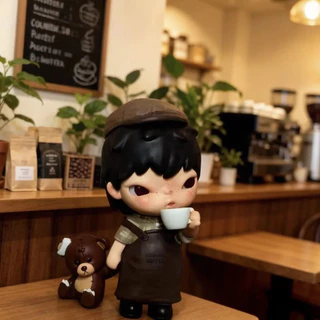 Hirono hirono Barista อินเทรนด์เล่นรูปลิฟท์ Barista Theme เครื่องประดับรูปน่ารัก WMU3