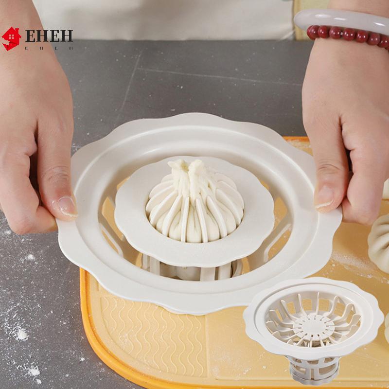 [EH] ดอกไม้รูป Baozi ทํา Mould สะดวก Fast Easy Fall โฮมเมด Dumpling Bao Siu Mai เครื่องสําหรับ DIY ค