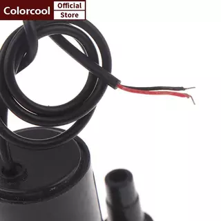 TH DC 5-12V ปั๊มมอเตอร์ไร้แปรงเสียงรบกวนต่ํา 3L/Min Mini Micro Submersible Water Pump HH