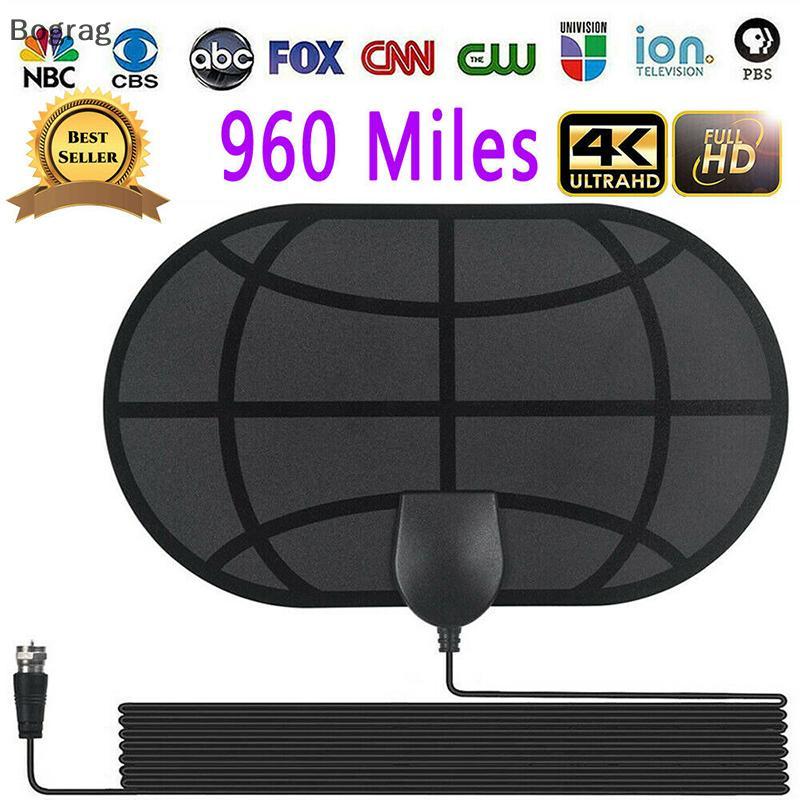 [Bogr] 960 Mile Range Antenna TV Digital HD 1080p Skywire 4K Antena Digital Indoor HDTV COD