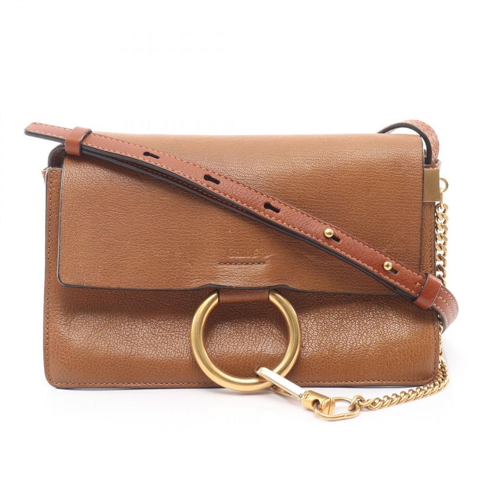 Chloe Pochette Shoulder Bag Leather Used