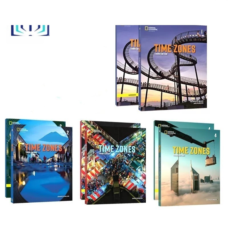 YJJJ oTime Zones 3nd Edition ระดับ 1/2/3/4 นักเรียนมัธยมศึกษาตอนต้น National Geographic Learning หนั