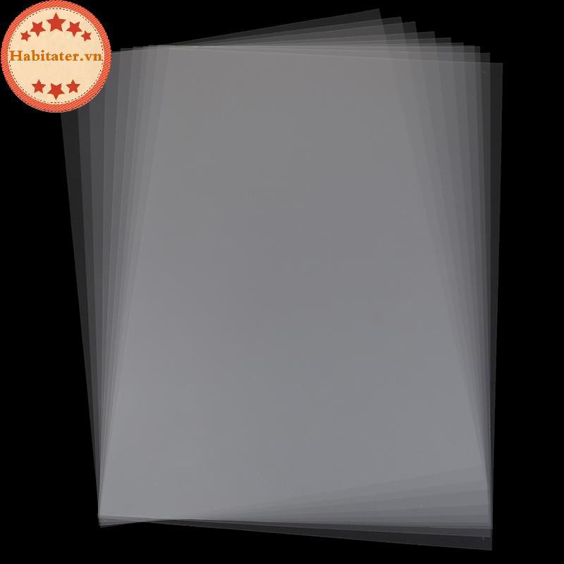 TATER 10 ชิ้น A4 Inkjet Laser Printing Transparency Film กระดาษถ่ายภาพ PCB Stencils VN