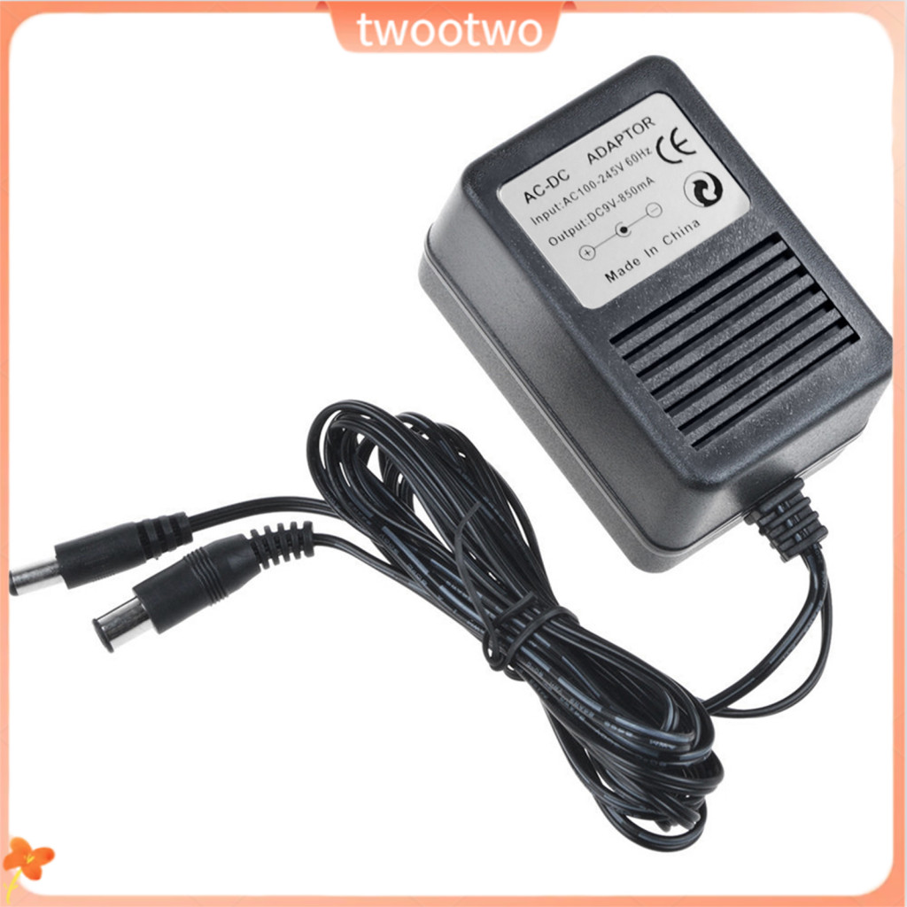 อะแดปเตอร์จ่ายไฟเครื่องชาร์จ AC 9V สําหรับไดรฟ์ Nintendo SNES Sega Genesis Mega