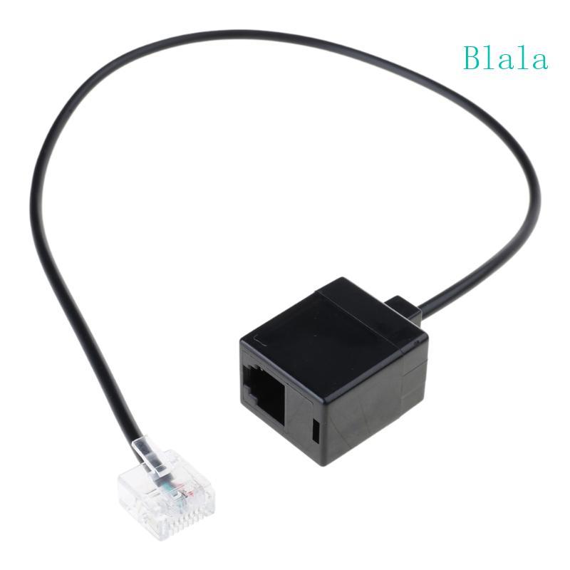 RJ45 to RJ11 Converter Cable for Landline Connection RJ45 8P8C to RJ11 6P6C Cord
