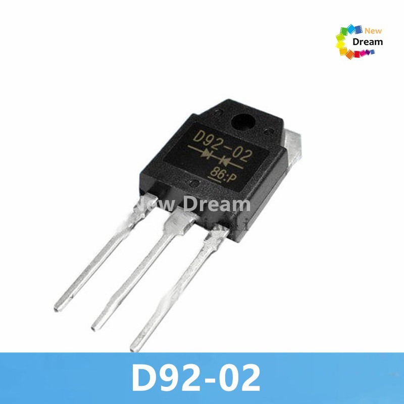 5 ชิ้น D92-02 To-3P Esad92-02 Esad92 To3p Fast Recovery Rectifier ทรานซิสเตอร์สําหรับอินเวอร์เตอร์เค