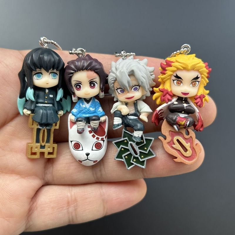 สินค้าจํานวนมากของแท้ Bandai Demon Slayer Twinkle Dolly 3 Kasumi Pillar Yan Pillar Wind Pillar Box P