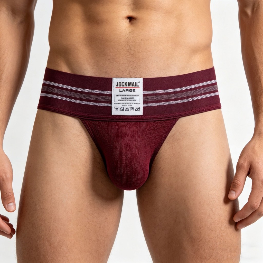 Jockmail Men Sports Jockstrapstraps ปลายแน่น Swimmer Jockstrap