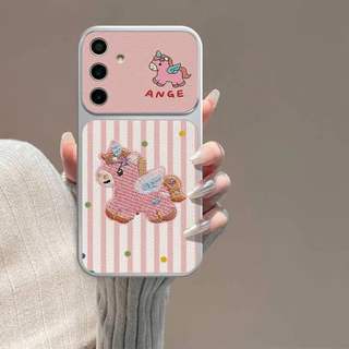 น่ารัก เคส For Samsung A07 A17 A05 A36 A56 A06 A15 A56 A14 A25 A24 A32 A35 S26 S24 S25 Ultra ฝุ่นนุ่มTPUโทรศัพท์ปกหลัง