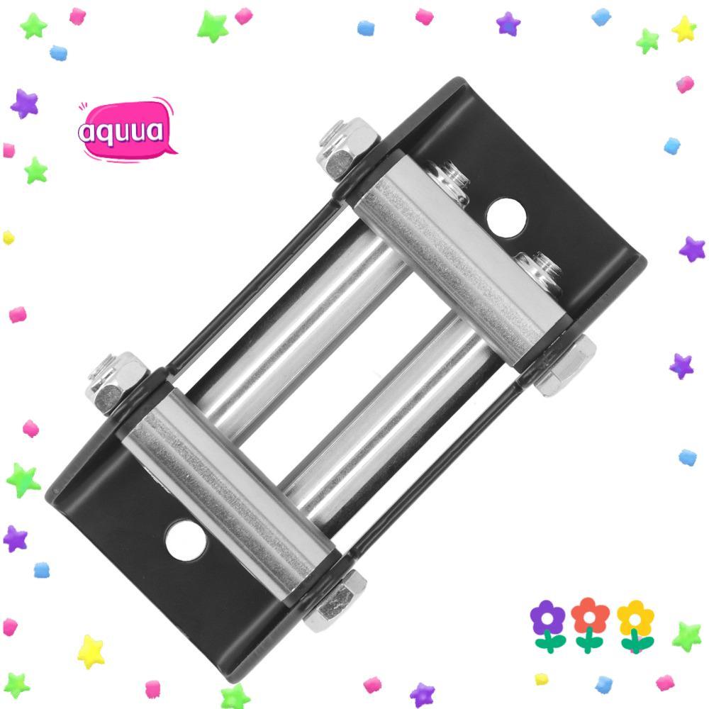 AQUUA Winch Roller Fairlead, ความแข็งแรงสูง Universal Mount Roller Fairlead, ทนทาน Nut Disassembly 4