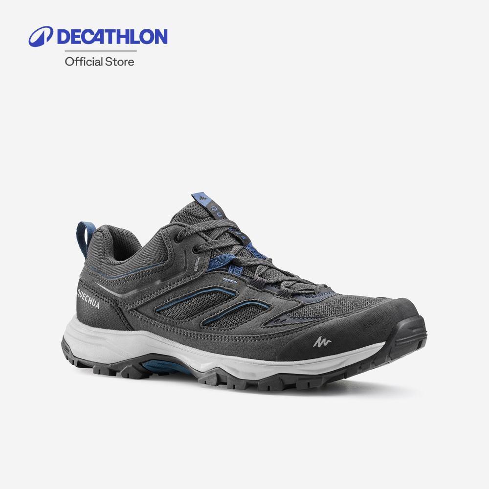 Decathlon Men’S Mountain Hiking Boots Mh100 รองเท้าเดินป่าผู้ชาย รุ่น Mh100 - Grey