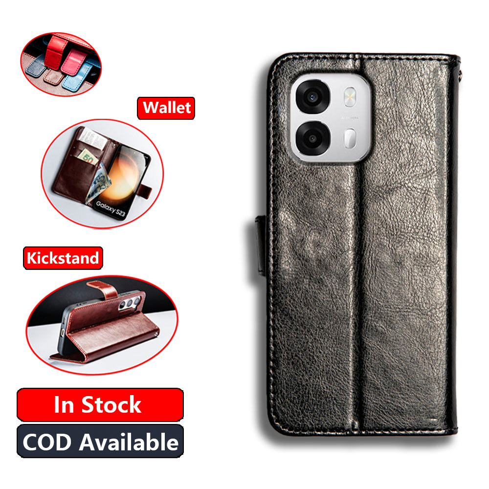 หนังคลาสสิกสําหรับOppo A6s 4G 5G A6 Pro (อินเดีย) CPH2789 CPH2815 CPH2827 กระเป๋าสตางค์VINTAGE Folioกรณีพลิกโน้ตบุ๊คสไตล์แม่เหล็กปิดKickstandช่องเสียบการ์ด