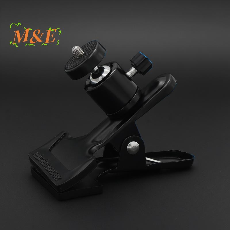 [M&E] แคลมป์คลิปโลหะครึ่ง 1 ชิ้นกล้องผู้ถือแฟลช Mount สําหรับ SLR ขาตั้งกล้อง Qui Setup สําหรับภาพและการถ่ายภาพสินค้า [ใหม่]