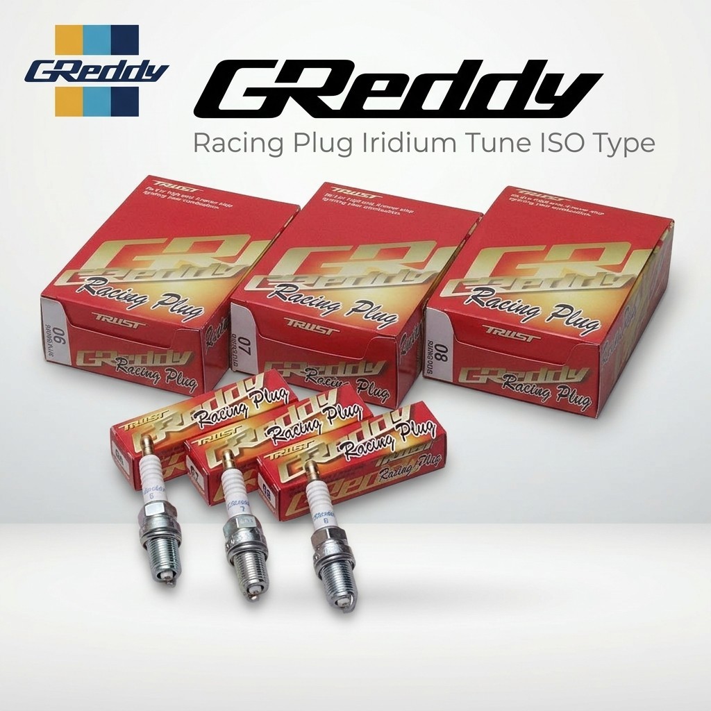 TRUST GReddy Racing Plug Iridium Tune ISO Type Heat Value 7, 1 piece, 13000077