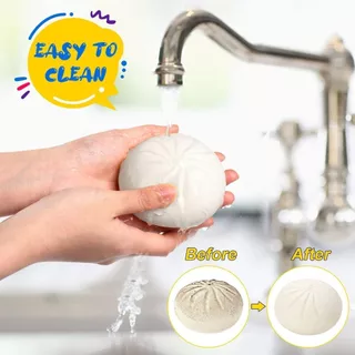 (จัดส่งภายใน 12 ชม.) 1/4 ชิ้น 2026 ใหม่ Glitter Dumpling Squishy ของเล่นบรรเทาความเครียดจําลอง Dumpling Squeezable ของเล่น Steamer ช้า Resilience Fidget Squishy ของเล่น