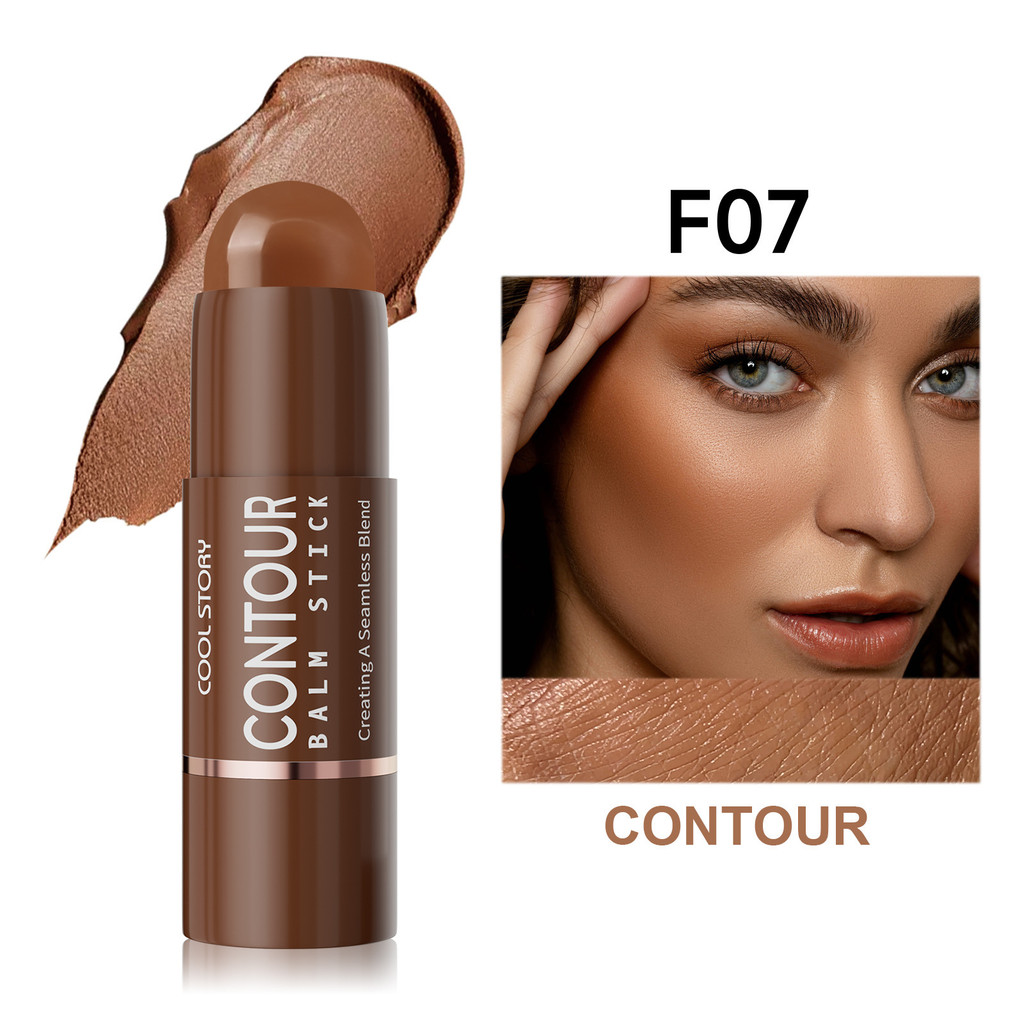 Natural Facial Contour Shadow Stick สีบรอนซ์สามมิติขายร้อน coolstory Stick Repair v Shadow Contour จ