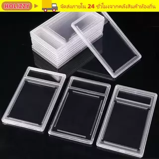 HOLIZZY PSA Graded Card ,ที่ถอดออกได้โปร่งใส 35PT กล่องการ์ดสะสม,คุณภาพสูงแข็งแรงป้องกันรังสียูวีทนทาน Trading Card Protection Box Storage Display