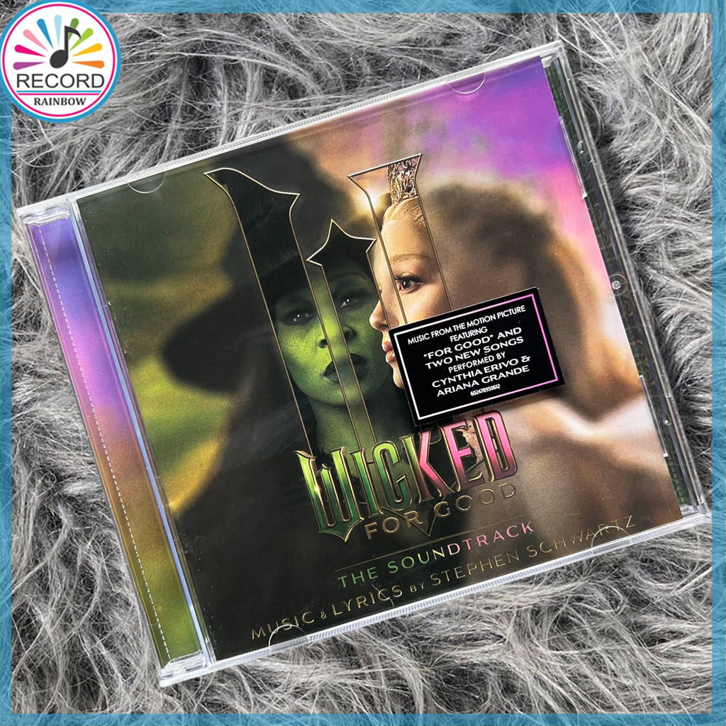 Stephen Schwartz Wicked: For Good Ariana Grande Released:2025 Original CD Album [Sealed] Brand New