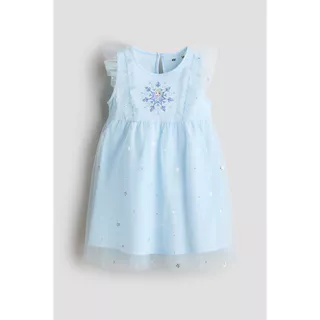 H&M(เอชแอนด์เอ็ม) เดรสกระโปรงผ้าตูลล์พิมพ์ลาย เด็กหญิง 1334768_1