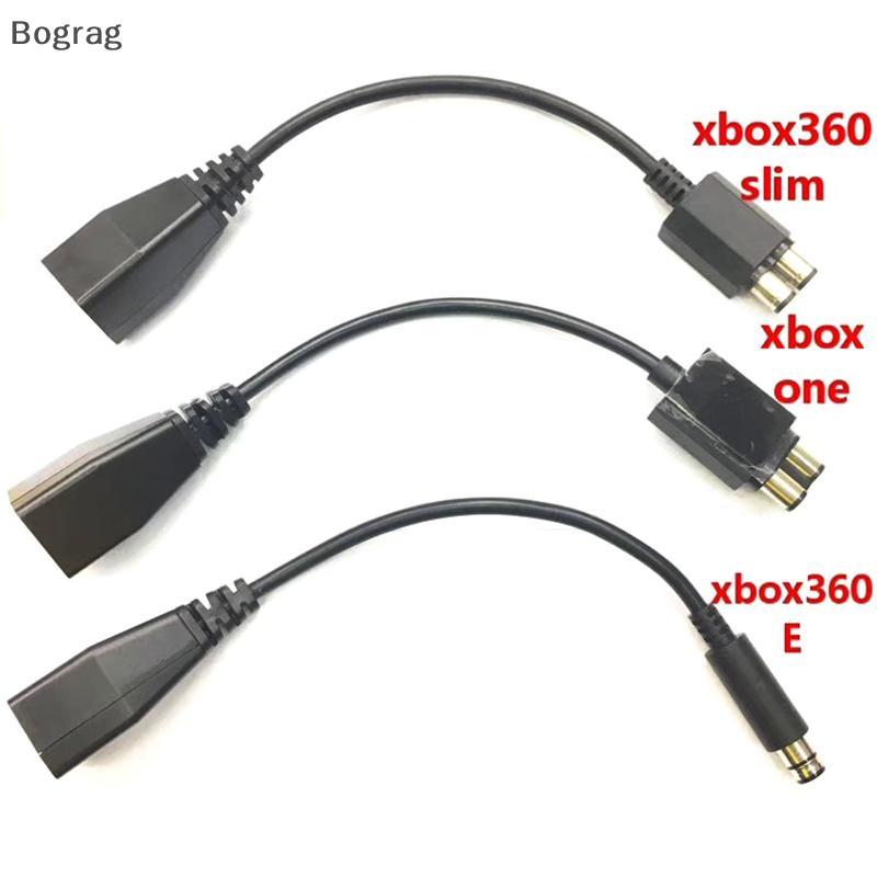 [Bogr] 1PC DIY อุปกรณ์เสริมสําหรับ Microsoft Xbox 360 ถึง Xbox Slim/One/E AC Power Adapter Cable Con
