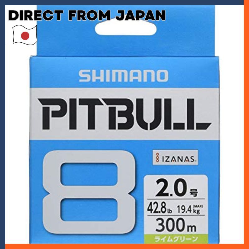 Shimano Line Pitbull 8 Lime Green Model PL-M78S