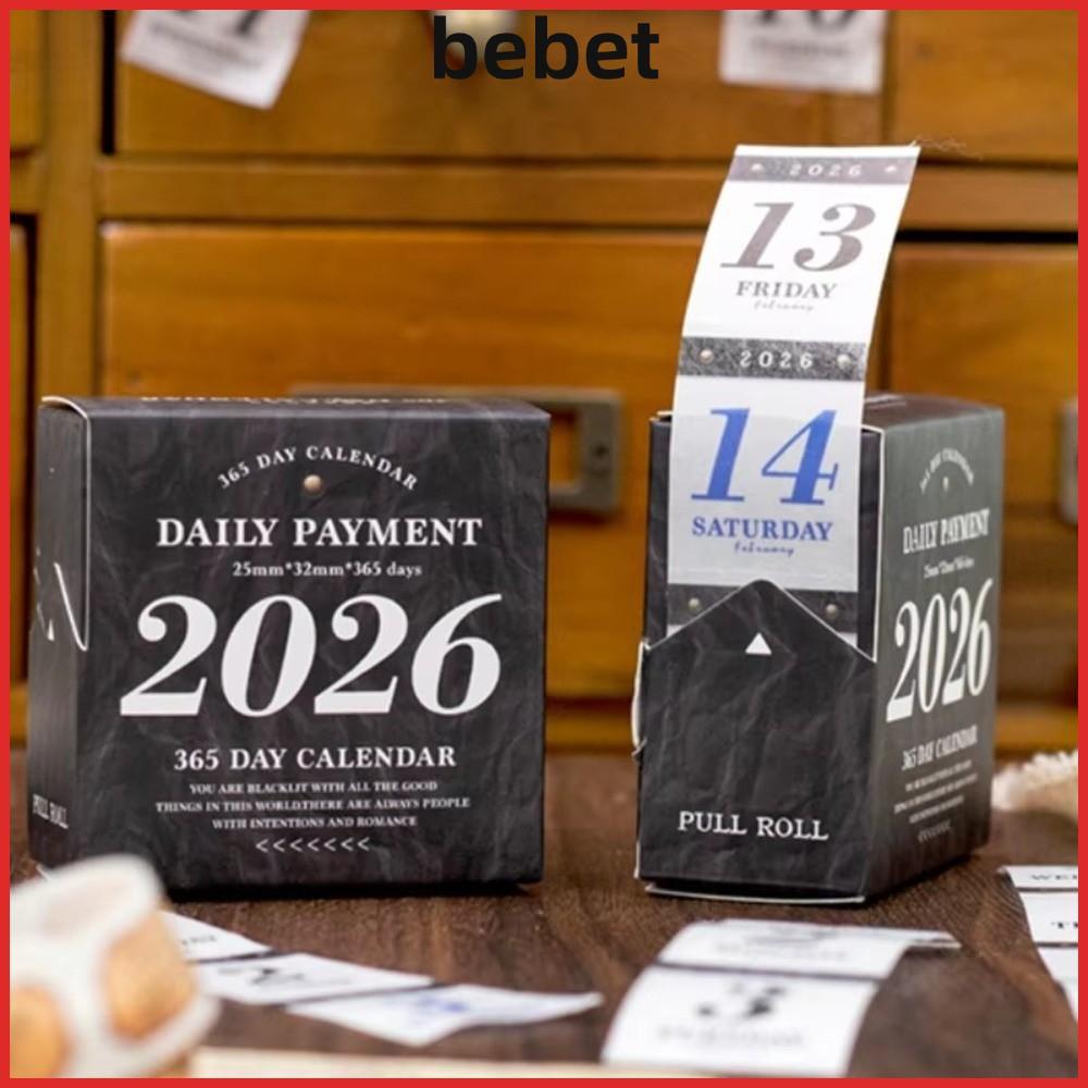 BEBET สติ๊กเกอร์เทปวาชิ วารสารสไตล์วินเทจสไตล์ญี่ปุ่น GO 365 ชิ้น ดีไซน์มินิมอล การออกแบบชีวิตประจํา