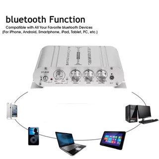 CODเพาเวอร์แอมป์ แอมป์จิ๋ว12V-18V 2.1CHแยกซับอิสระ มีให้เลือก 2รุ่นMP-838 มีบลูทูธ / ST-838เพาเวอร์จิ๋ว