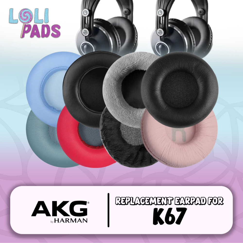 Earpad Ear Cushion Earcup Ear Pad AKG K67 K 67 K-67 แผ่นโฟม