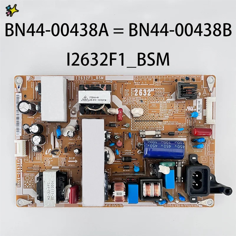BN44-00438A = BN44-00438B I2632F1_BSM แหล่งจ่ายไฟสําหรับ LN32D403E4D LN26D450G1D LN26D460E1HXZA LN26