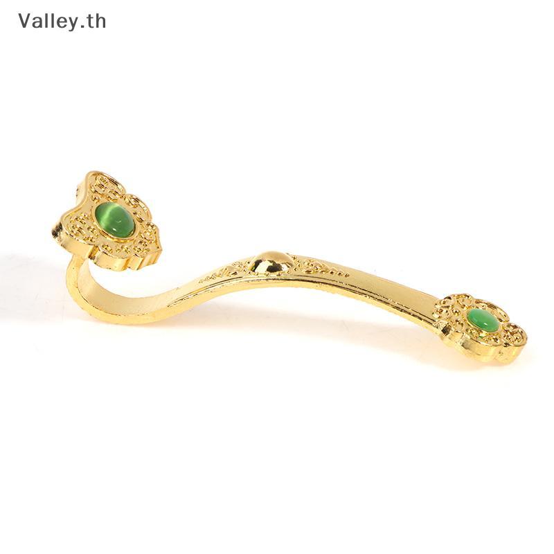 [Valley] Golden Ruyi Gift Fortune Jewelry เครื่องประดับจีน Feng Shui ตกแต่ง TH