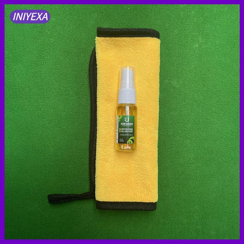 [Iniyexa] Pool Cue Oil & Care Kit บำรุง cue อย่างลึกล้ำ ป้องกันการแตก พร้อมผ้าขัดเปลี่ยน