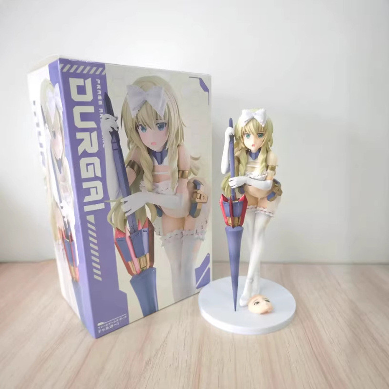 Mecha Girl Anime Character Model Machine Girl FAG Dulga Doll Model Jewelry Two-Dimensional Beautiful Girl Anime Doll อินเทรนด์ Play Figure