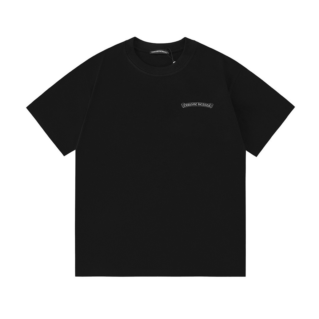 เสื้อยืดแขนสั้น Chrome Hearts สำหรับชายและหญิง ต้นฤดูใบไม้ผลินี้ มาในสไตล์ตะวันตก ออกแบบให้สวมใส่ง่า
