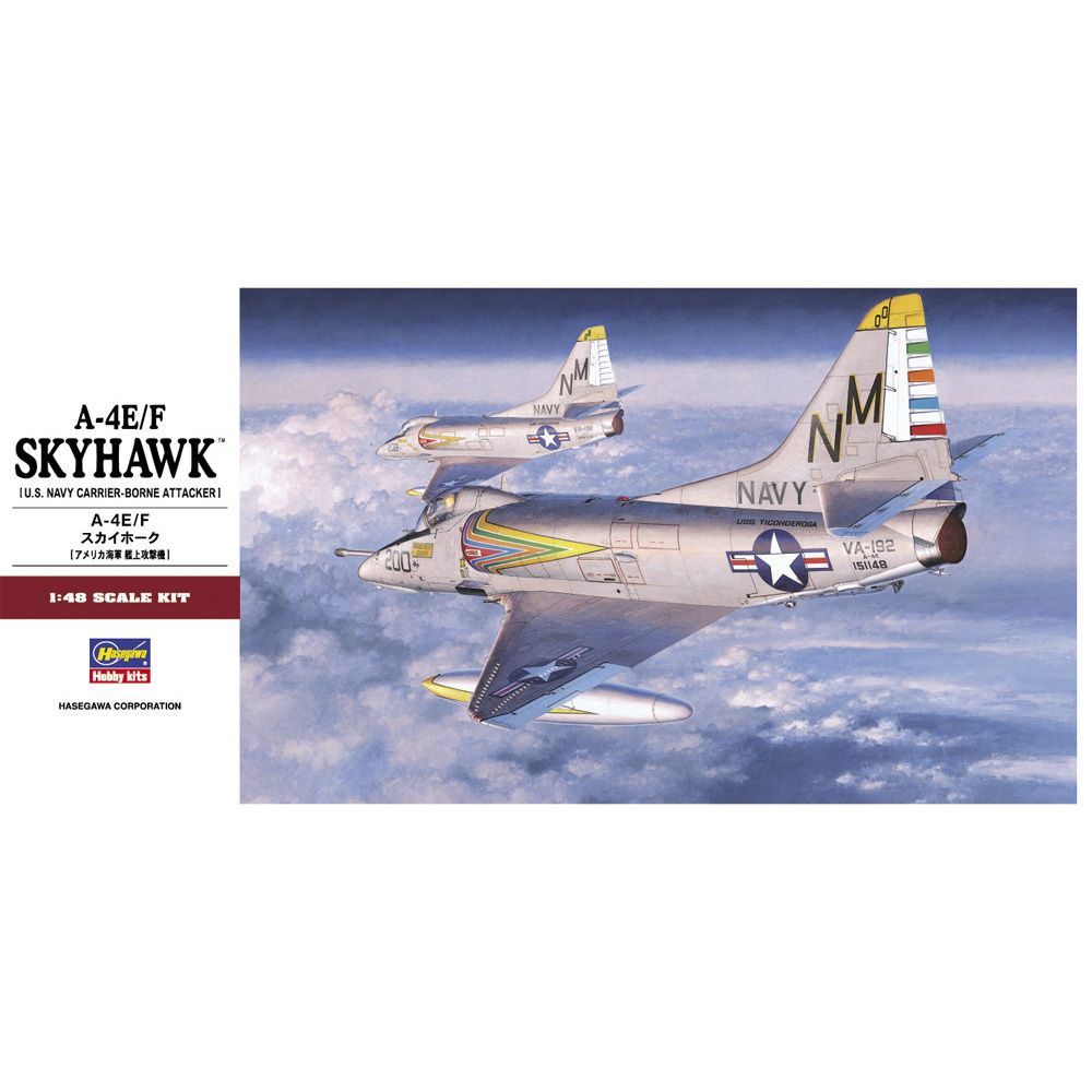 3G รุ่น Hasegawa ประกอบเครื่องบิน 07221 A-4E/F Skyhawk เครื่องบินโจมตี 1/48