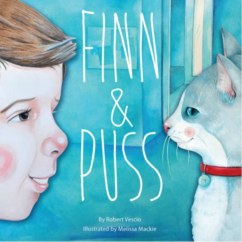 Finn และ Puss Finn และ Puss หนังสือภาพเด็กอายุ 4 ถึง 6 ปี Melissa Mackie Book