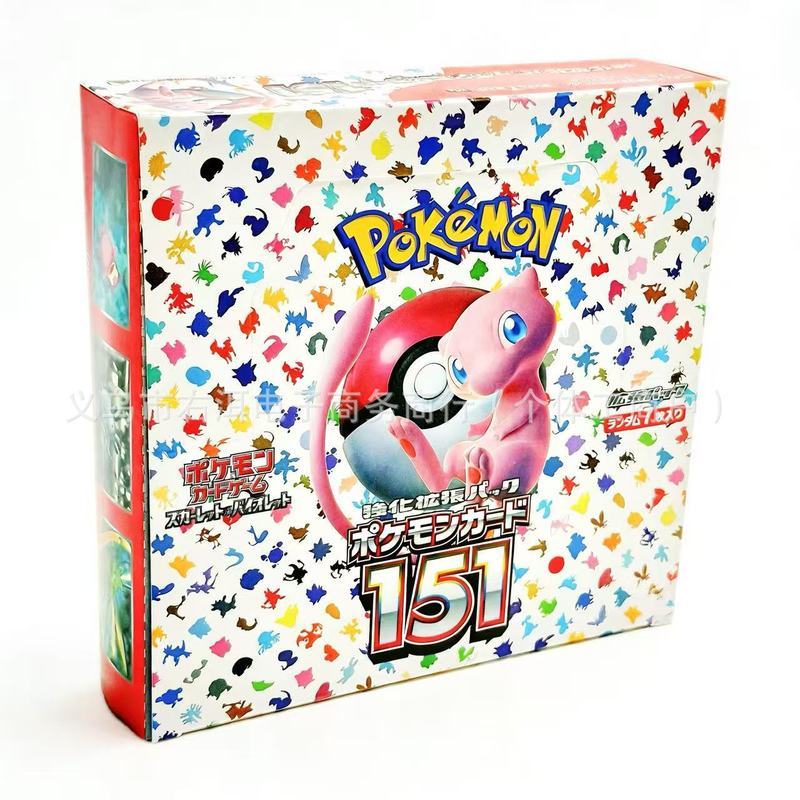 Pokémon Card Pokémon Card Japanese 151 Gift Box Children Collection Card Box Ready Stock