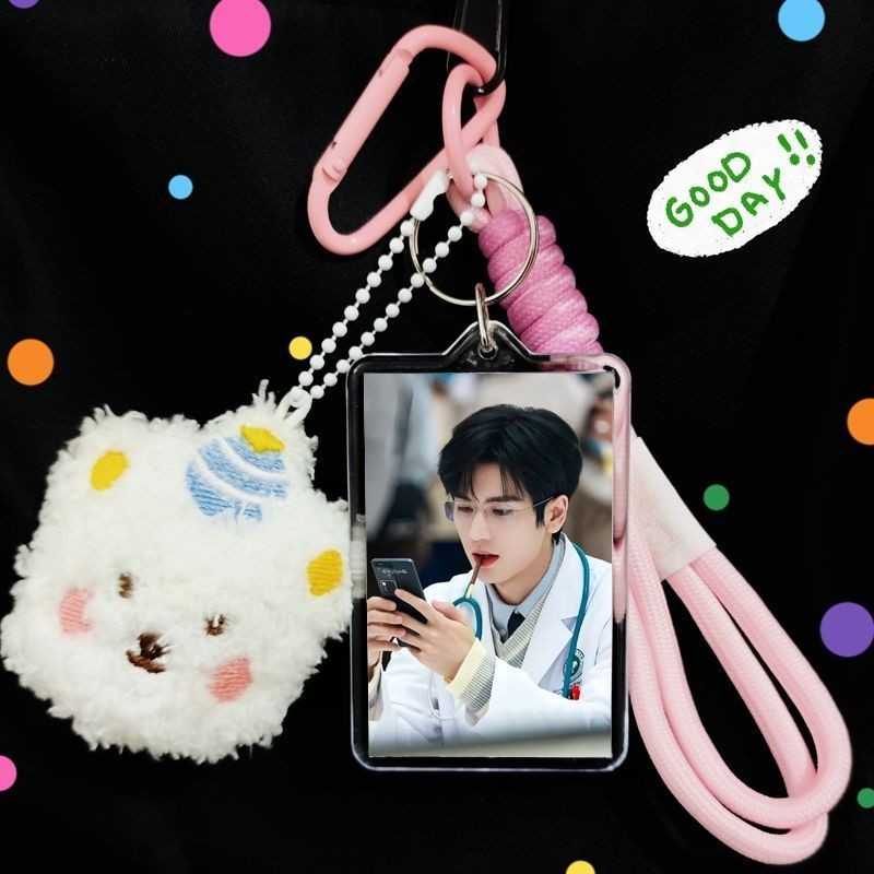 Zhang Linghe สินค้า Creative อะคริลิคพวงกุญแจสองด้านแขวน#张凌赫周边创意亚克力双面钥匙扣挂