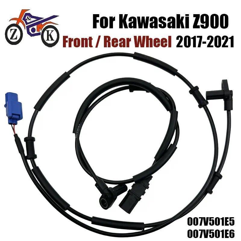 1PCS รถจักรยานยนต์ ABS เซ็นเซอร์ความเร็วล้อสําหรับ Kawasaki Z900 Z 900 2017-2023 ด้านหน้า/ล้อหลัง AB