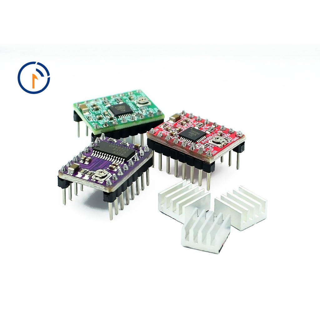 Repap ไดรเวอร์สเต็ปเปอร์ A4988 DRV8825